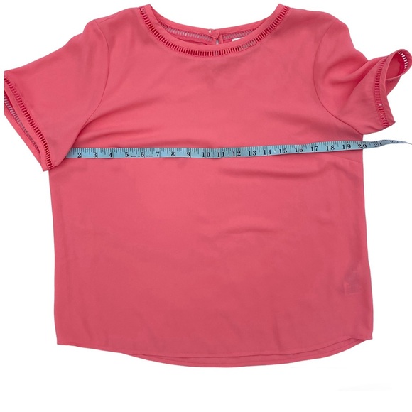 J. Crew Ladder Trim Top Coral Size Small - Picture 11 of 13